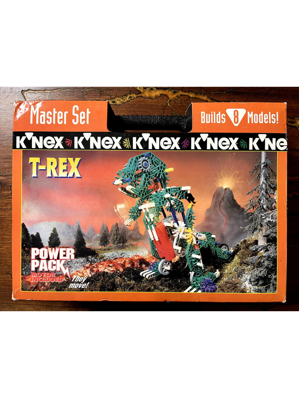 Vintage 1996 K'NEX T-REX Master Set #14123 - NEW